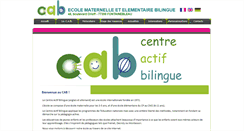 Desktop Screenshot of ecole-cab.com